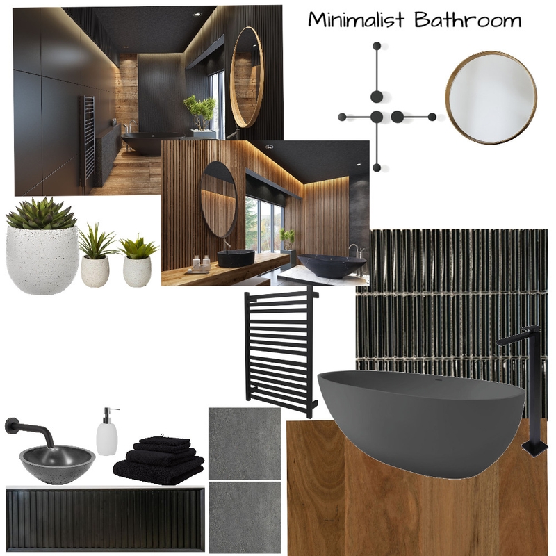 Minimalist Bathroom Mood Board by MogotsiKay on Style Sourcebook