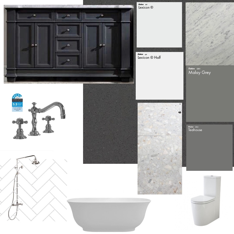 Bathroom Mood Board by Georgia Style on Style Sourcebook