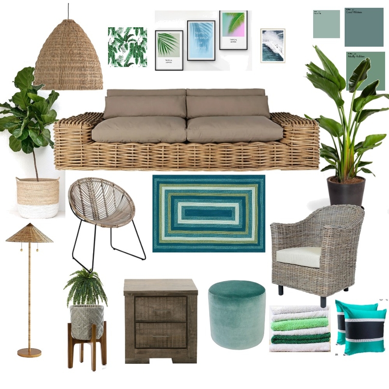 Tropical and modern mood board 2 Mood Board by shamin K.S on Style Sourcebook