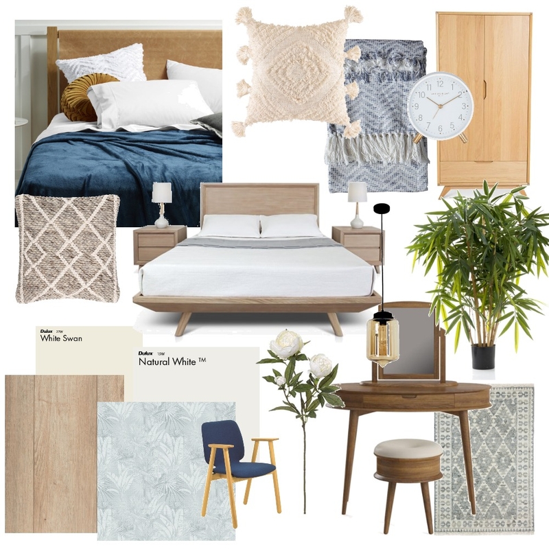 Scandinavian Bedroom Mood Board by maisieandme on Style Sourcebook