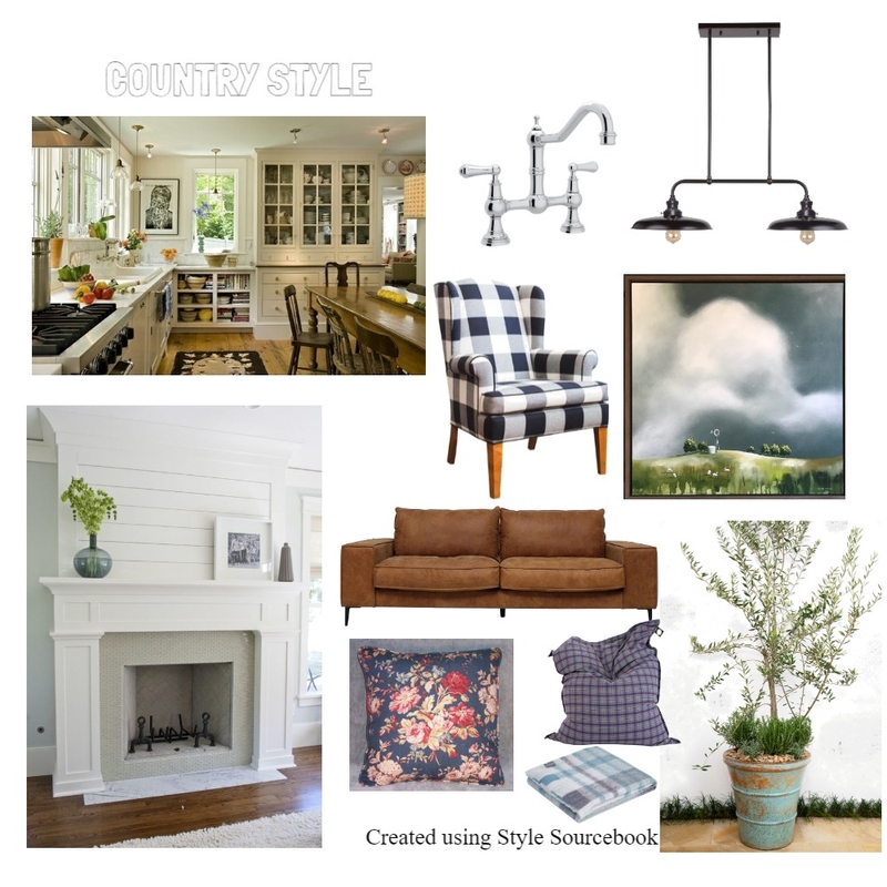 Country Style Mood Board by Gretchen Loves on Style Sourcebook