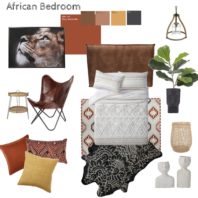 African 1 Mood Board by olgaluciagil on Style Sourcebook