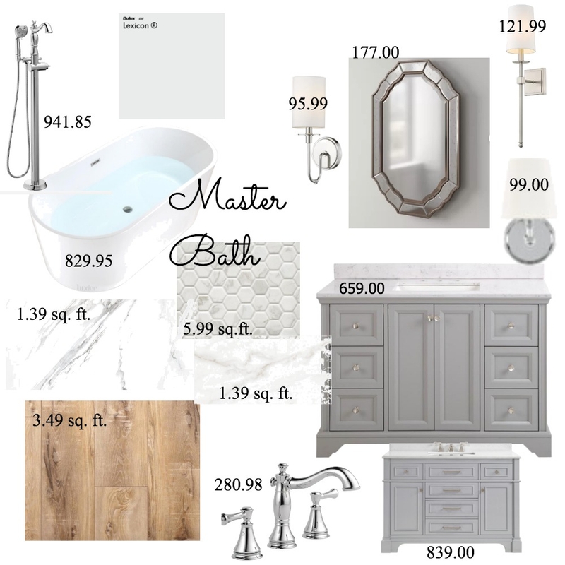 Master Bath Mood Board by DeDe on Style Sourcebook
