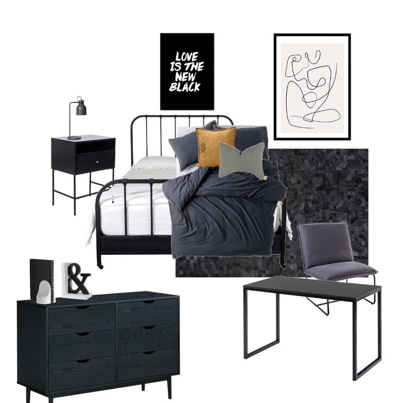 teenage boys room Mood Board by Inspired To Style on Style Sourcebook