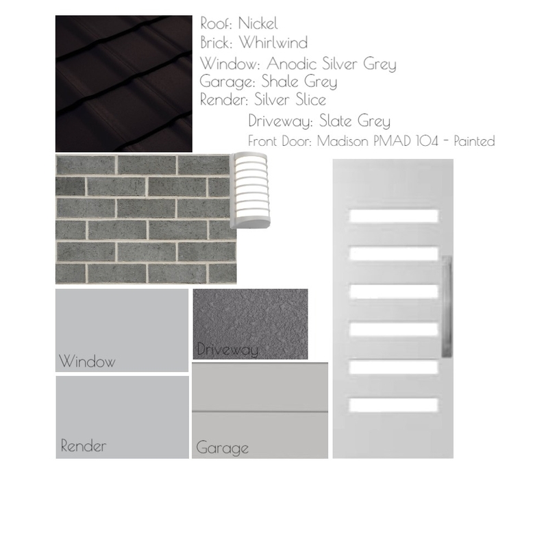 Display home Facade2 Mood Board by Charming Interiors by Kirstie on Style Sourcebook