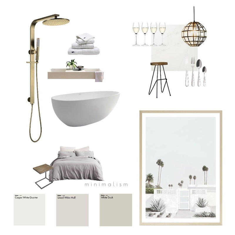 Minimalism w/gold accents Mood Board by Victoria Carter on Style Sourcebook