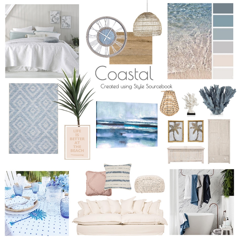 Coastal Mood Board by MariaGremos on Style Sourcebook