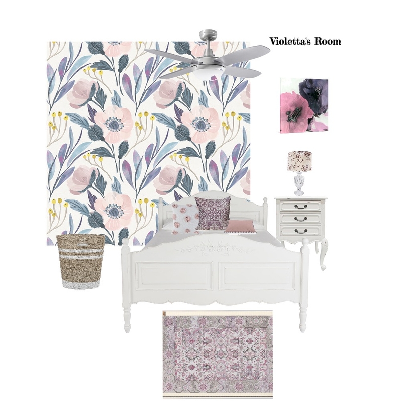 Violetta's Room Mood Board by rowena.donnelly on Style Sourcebook