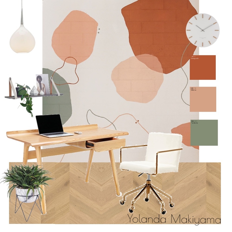 Home Office Clean Mood Board by YoMaki on Style Sourcebook