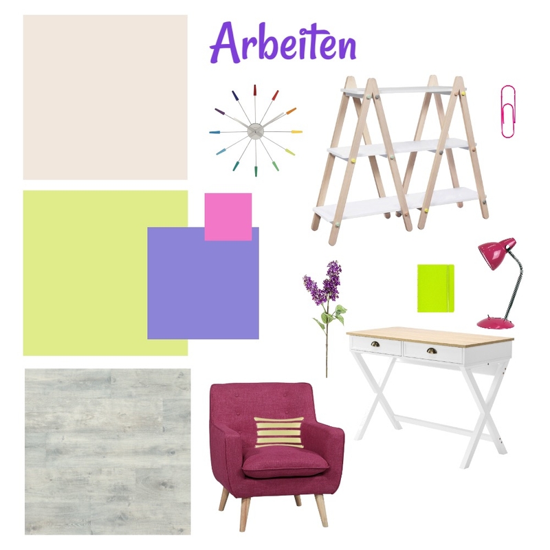 ARBEITEN Mood Board by Stefanie Schmider on Style Sourcebook