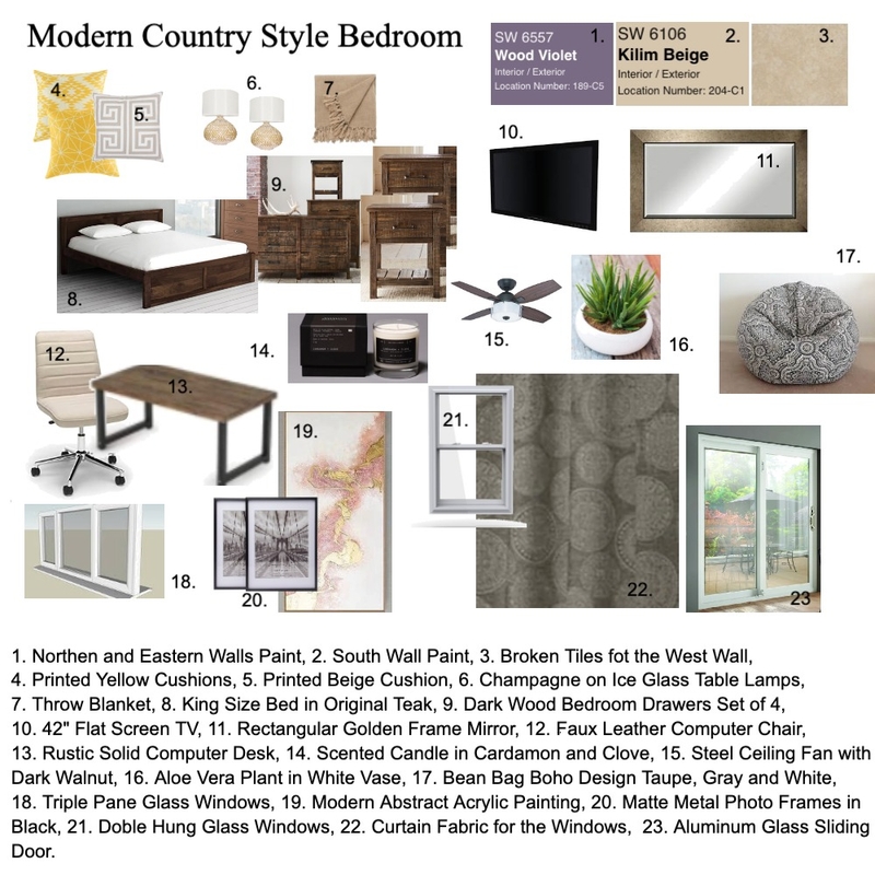 Country Style Remodelation Mood Board by Millie on Style Sourcebook