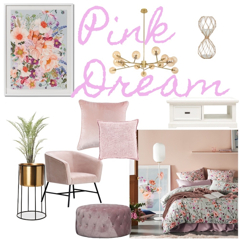 Pink Dream Mood Board by LucyWoody on Style Sourcebook