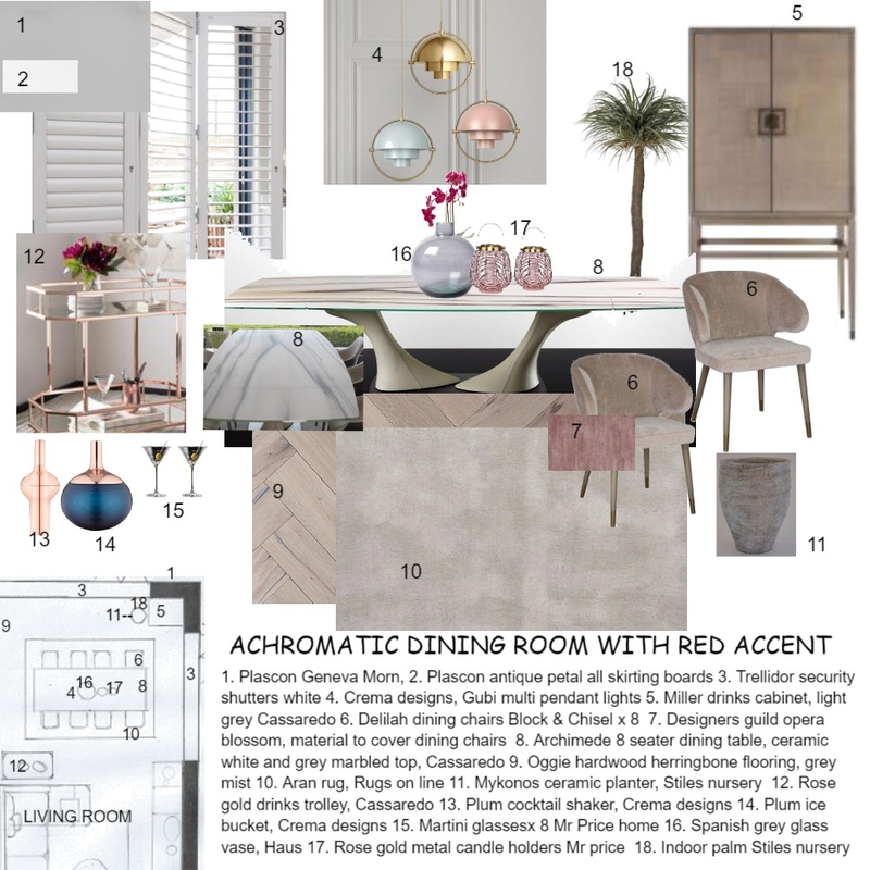 dining room Mood Board by glynis on Style Sourcebook