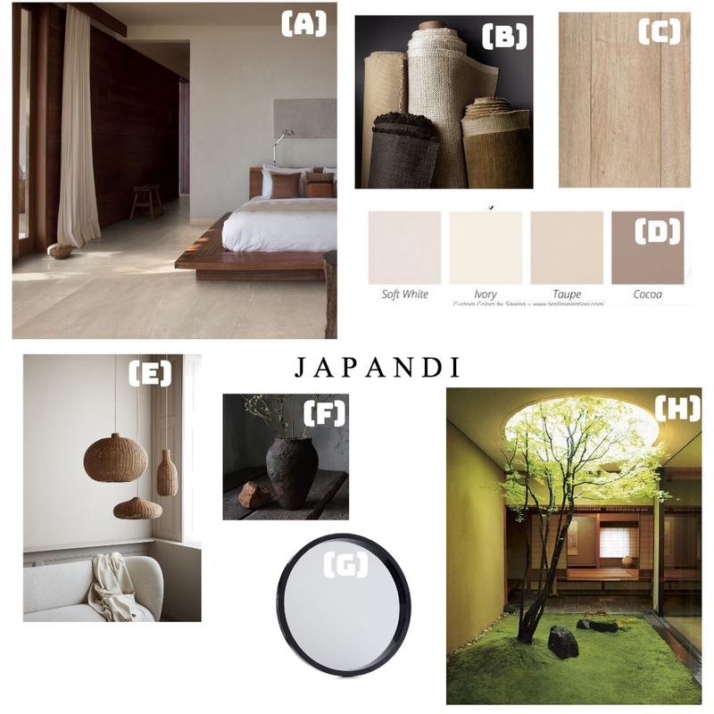 JAPANDI MOODBOARD Mood Board by celinamarisse on Style Sourcebook