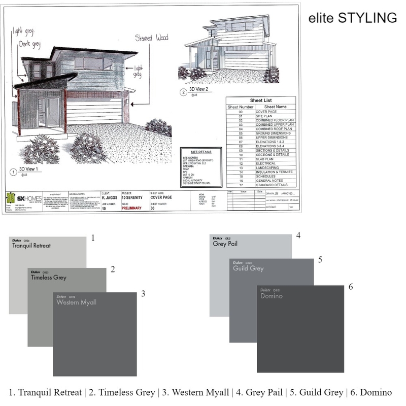 Exterior Colours Mood Board by Elite Styling on Style Sourcebook