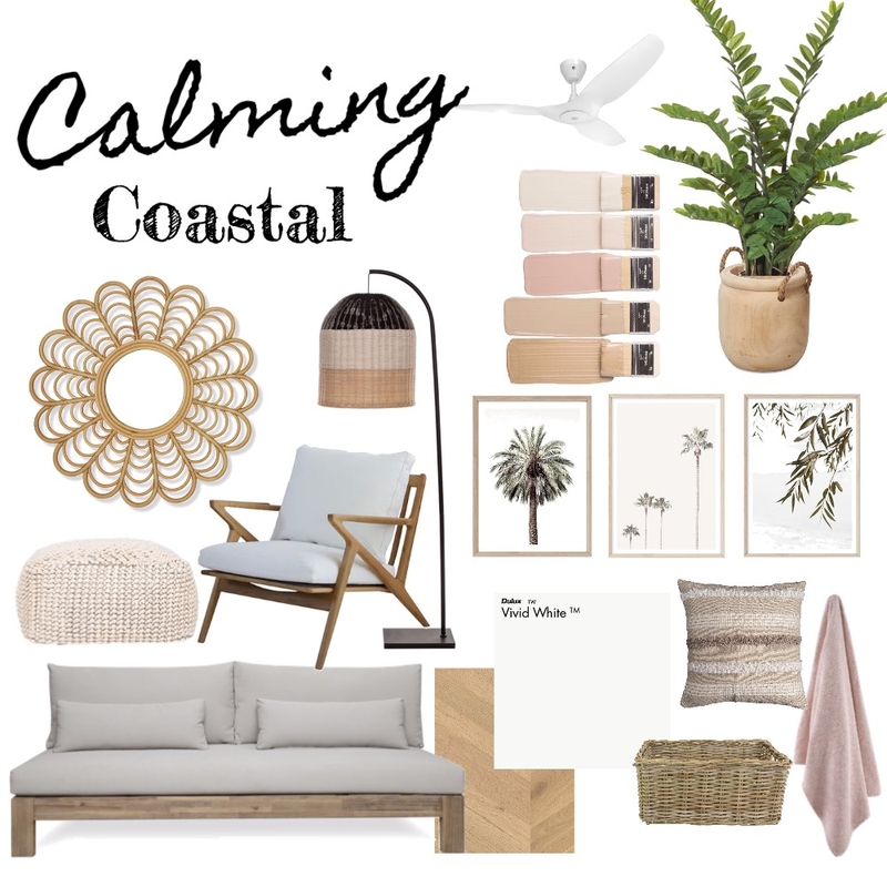 Calming Coastal Mood Board by megrom on Style Sourcebook