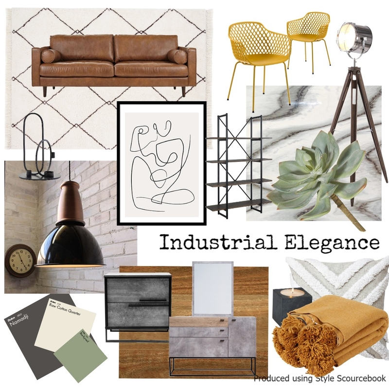 Industrial Elegance Mood Board by TriciaDsouza on Style Sourcebook