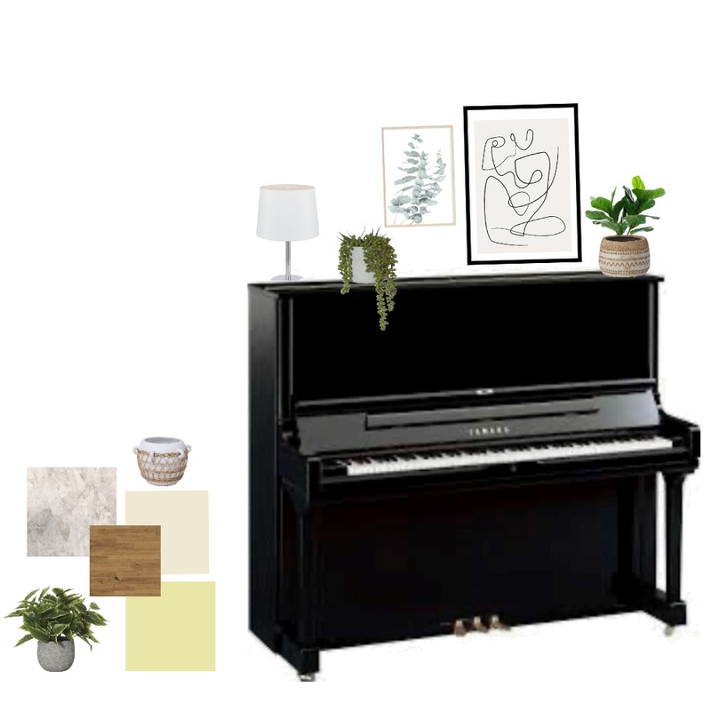 My Piano Corner Mood Board by ofrisvirski on Style Sourcebook