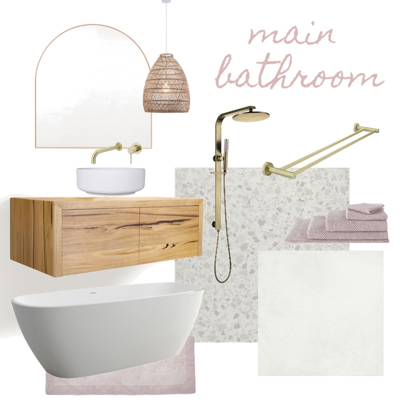 Main Bathroom Mood Board by Sammi-lav on Style Sourcebook