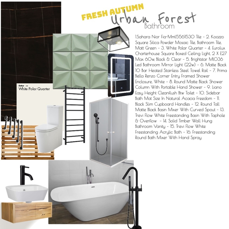 bathroom Mood Board by Marika.dutoit on Style Sourcebook
