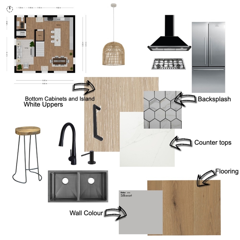 A9 kitchen Mood Board by kennedylovelock on Style Sourcebook