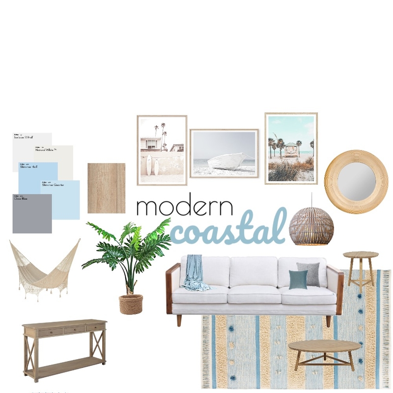 Modern Coastal Mood Board by j.ortega on Style Sourcebook