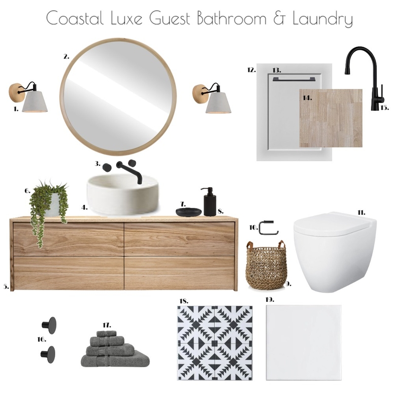 Bathroom Mood Board by CayleighM on Style Sourcebook