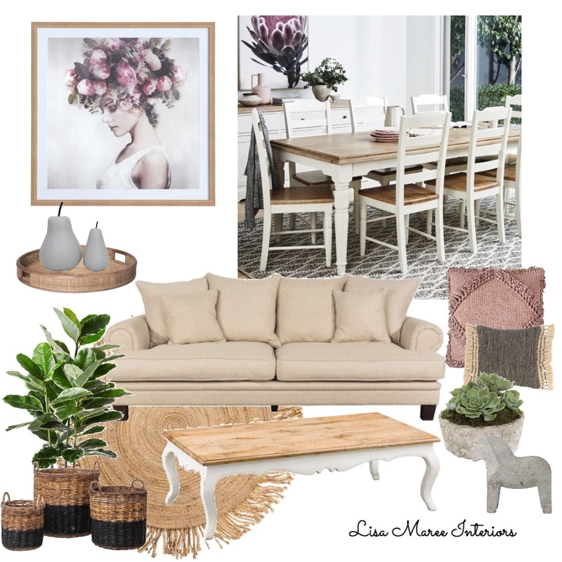 Country Living Mood Board by Lisa Maree Interiors on Style Sourcebook