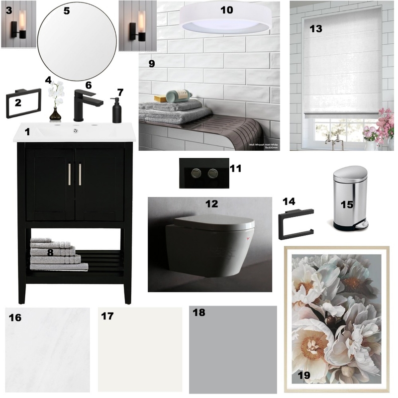 W.C sampleboard Mood Board by Purvi on Style Sourcebook