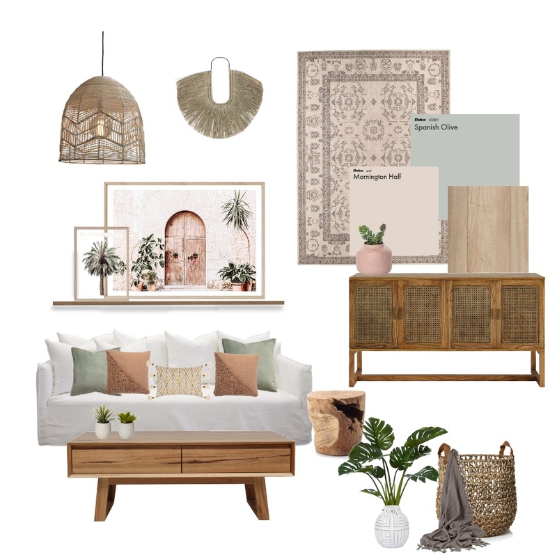 Boho Mood Board by Maygn Jamieson on Style Sourcebook