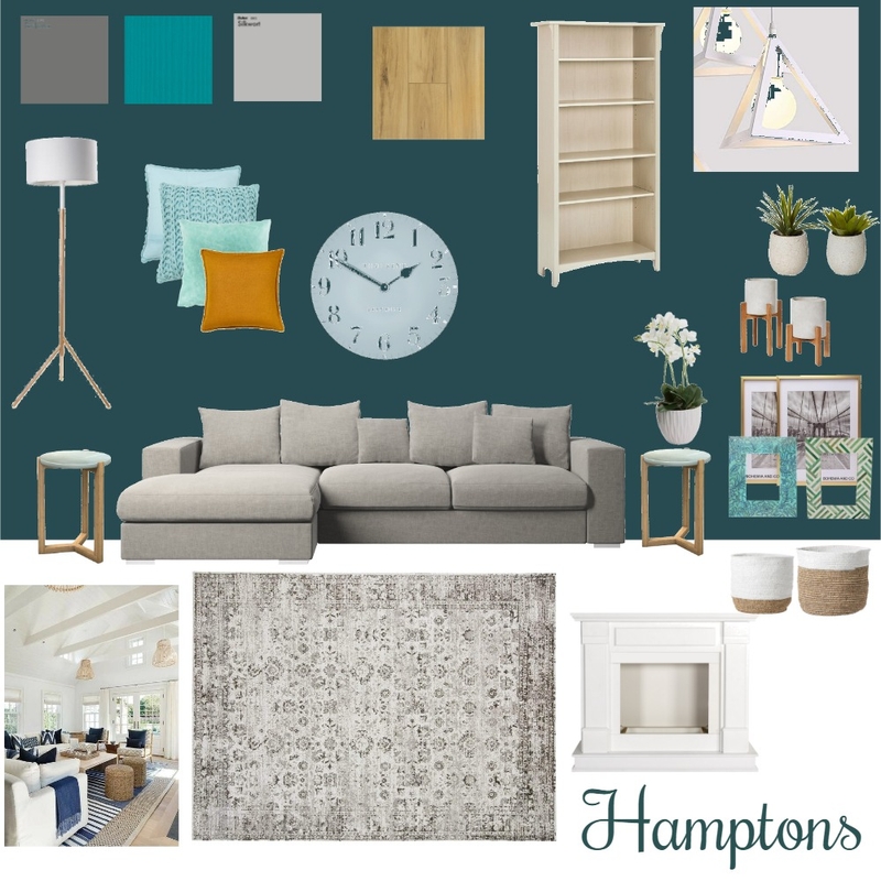 Module 3_Hamptons Mood Board by Tignix on Style Sourcebook