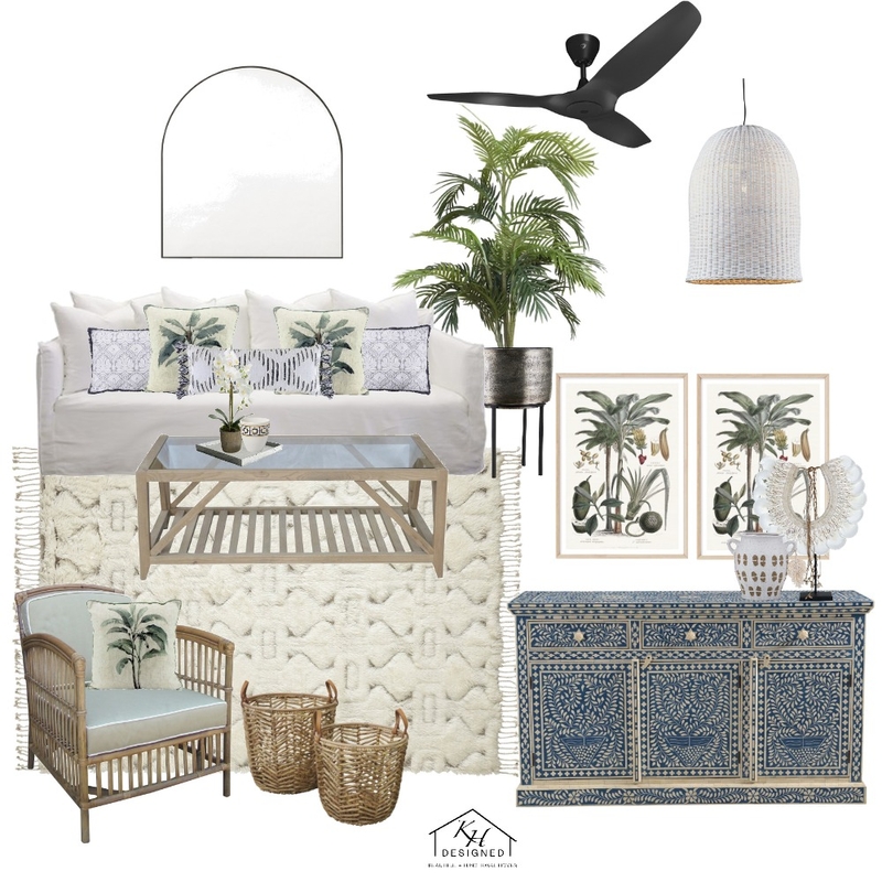 Palm tropics Mood Board by KH Designed on Style Sourcebook