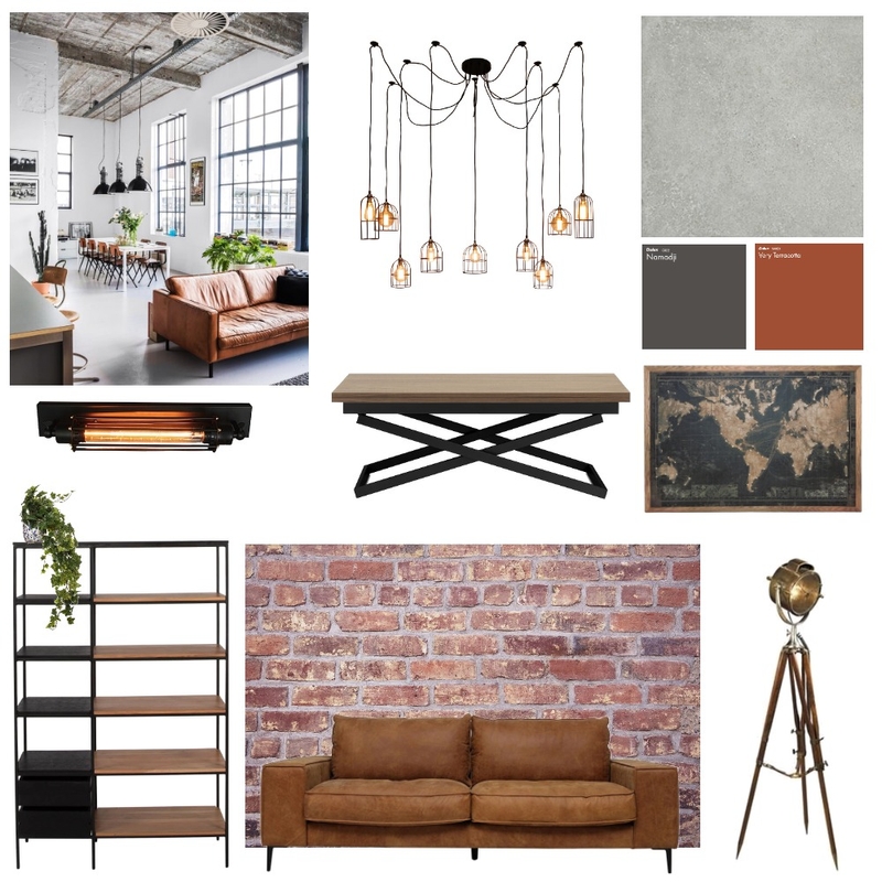 Industrial Mood Board by chloejane on Style Sourcebook