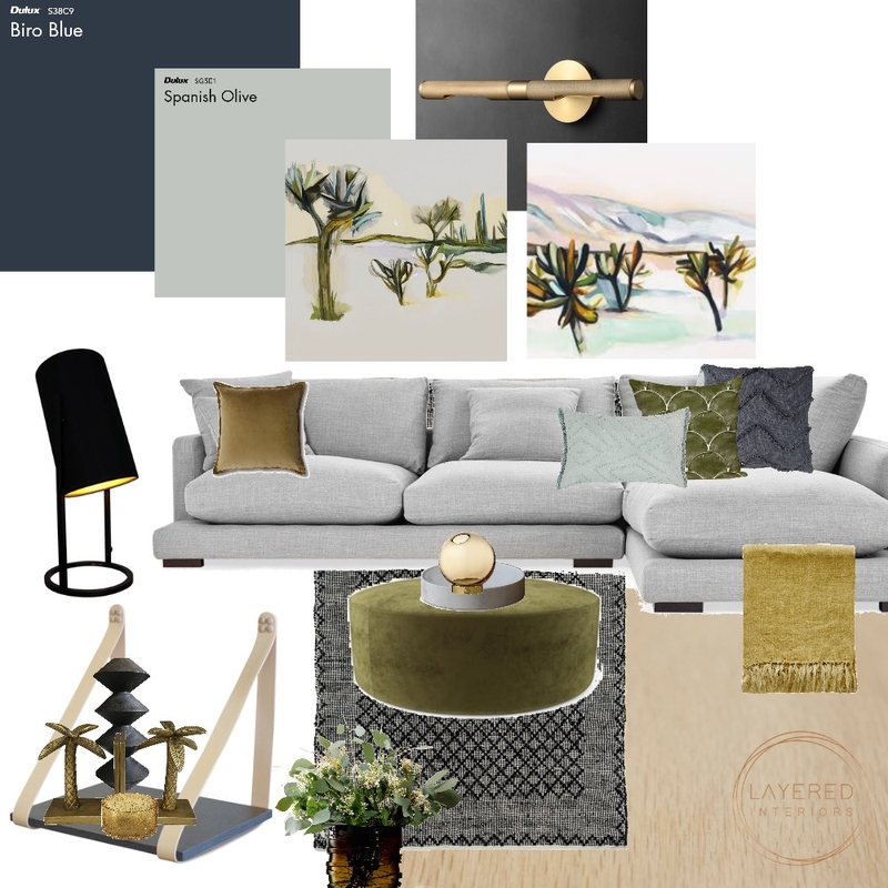 Living Room Mood Board by Layered Interiors on Style Sourcebook