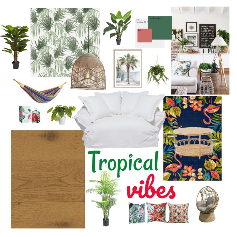 Tropical vibes Mood Board by sryan on Style Sourcebook