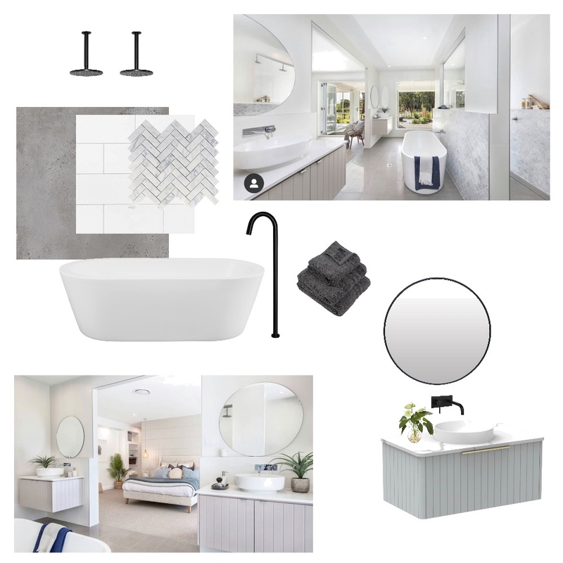 Ensuite Mood Board by 16 Manor on Style Sourcebook