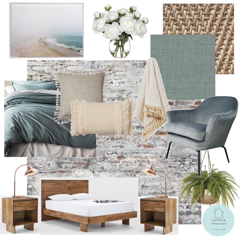 soft furnishing master bedroom rocklea drive Mood Board by Valhalla Interiors on Style Sourcebook
