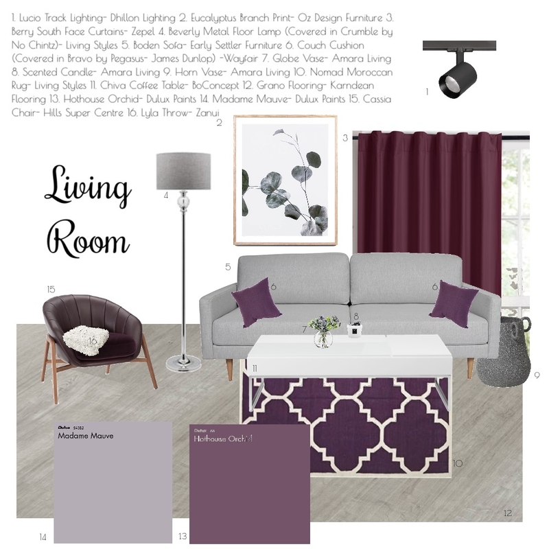 Living Room Mood Board by Kmanntai on Style Sourcebook