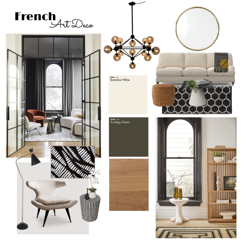 French Art Deco Mood Board by Alyssa Hunt on Style Sourcebook
