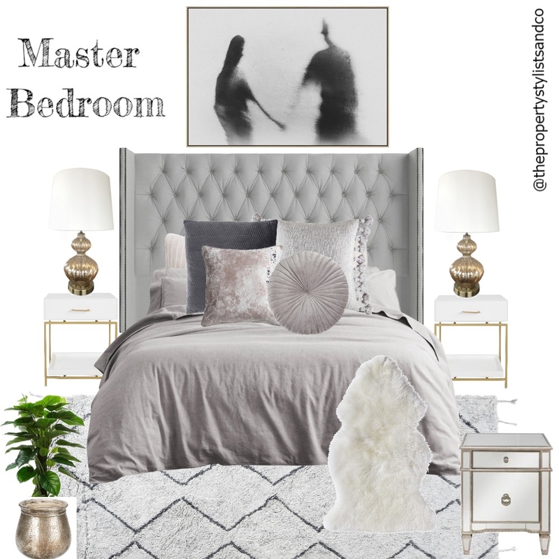 Master Bedroom- Evelyn & Daniel Mood Board by The Property Stylists & Co on Style Sourcebook