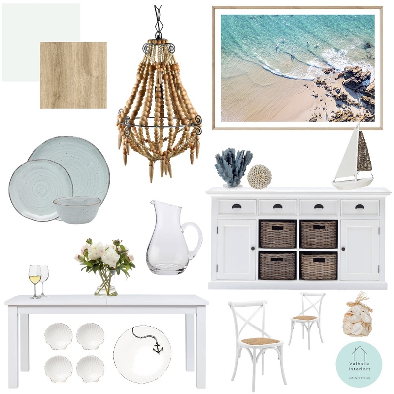 Dining room COASTAL Mood Board by Valhalla Interiors on Style Sourcebook