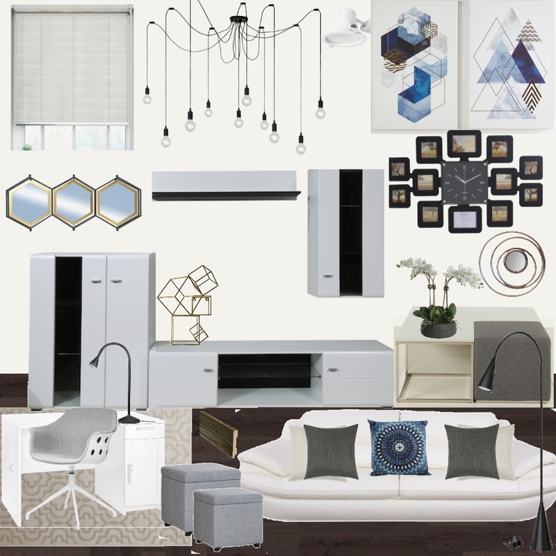LIVING SPACE Mood Board by RASHAD MOYASSER on Style Sourcebook
