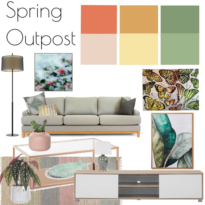 Spring Outpost Mood Board by ggribeiro on Style Sourcebook