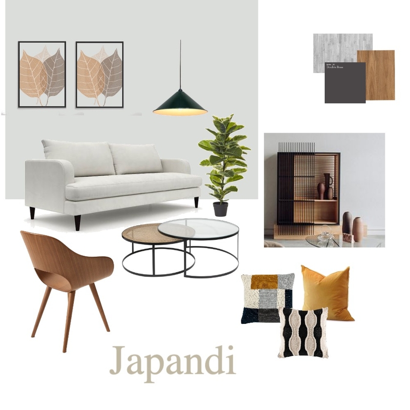 Japandi Mood Board by Gabriella on Style Sourcebook