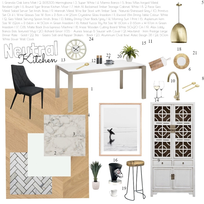 KITCHEN Mood Board by emilyshort on Style Sourcebook