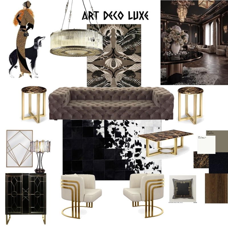 Art Deco Mood Board by Colouranddesignbymeryl on Style Sourcebook