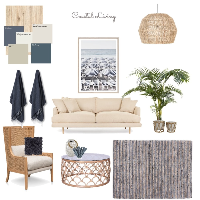 Living Room - Hamptons Style Mood Board by daretodreaminteriordesign on Style Sourcebook