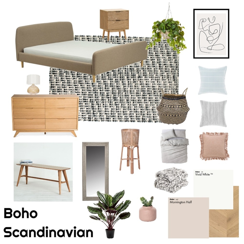 Boho Scandinavian Mood Board by Kimmy0511 on Style Sourcebook