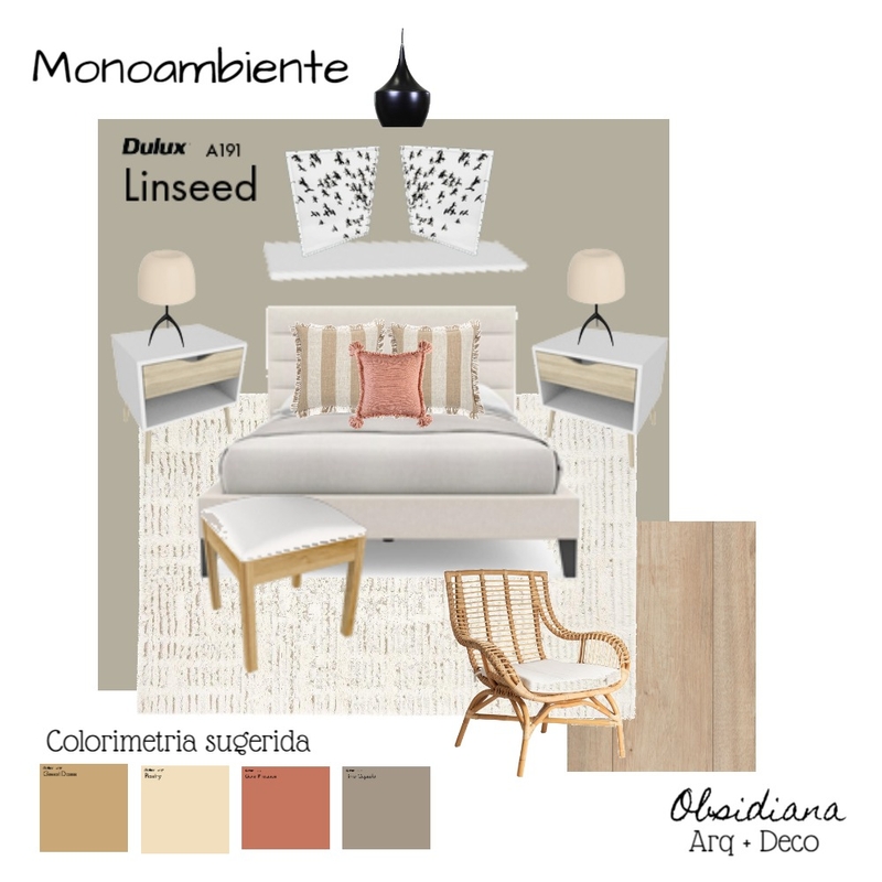 monoambiente area habitacion Mood Board by JESICA EULA on Style Sourcebook