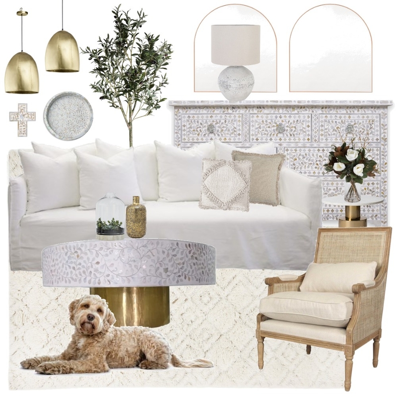 Mahlia living room Mood Board by Thediydecorator on Style Sourcebook